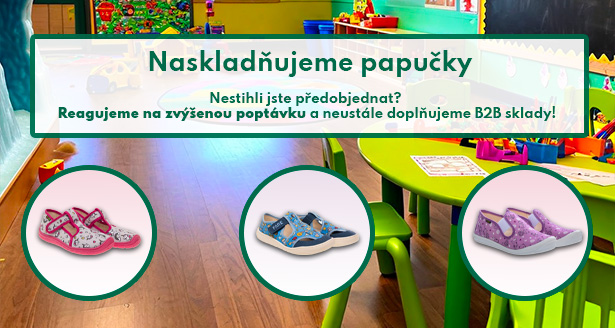  Papuče SKLADEM